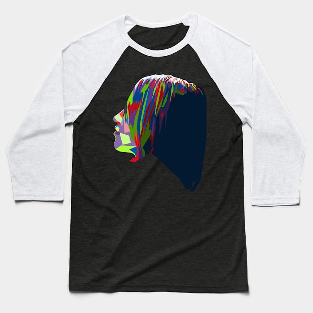 Side profile Baseball T-Shirt by Bajingseng